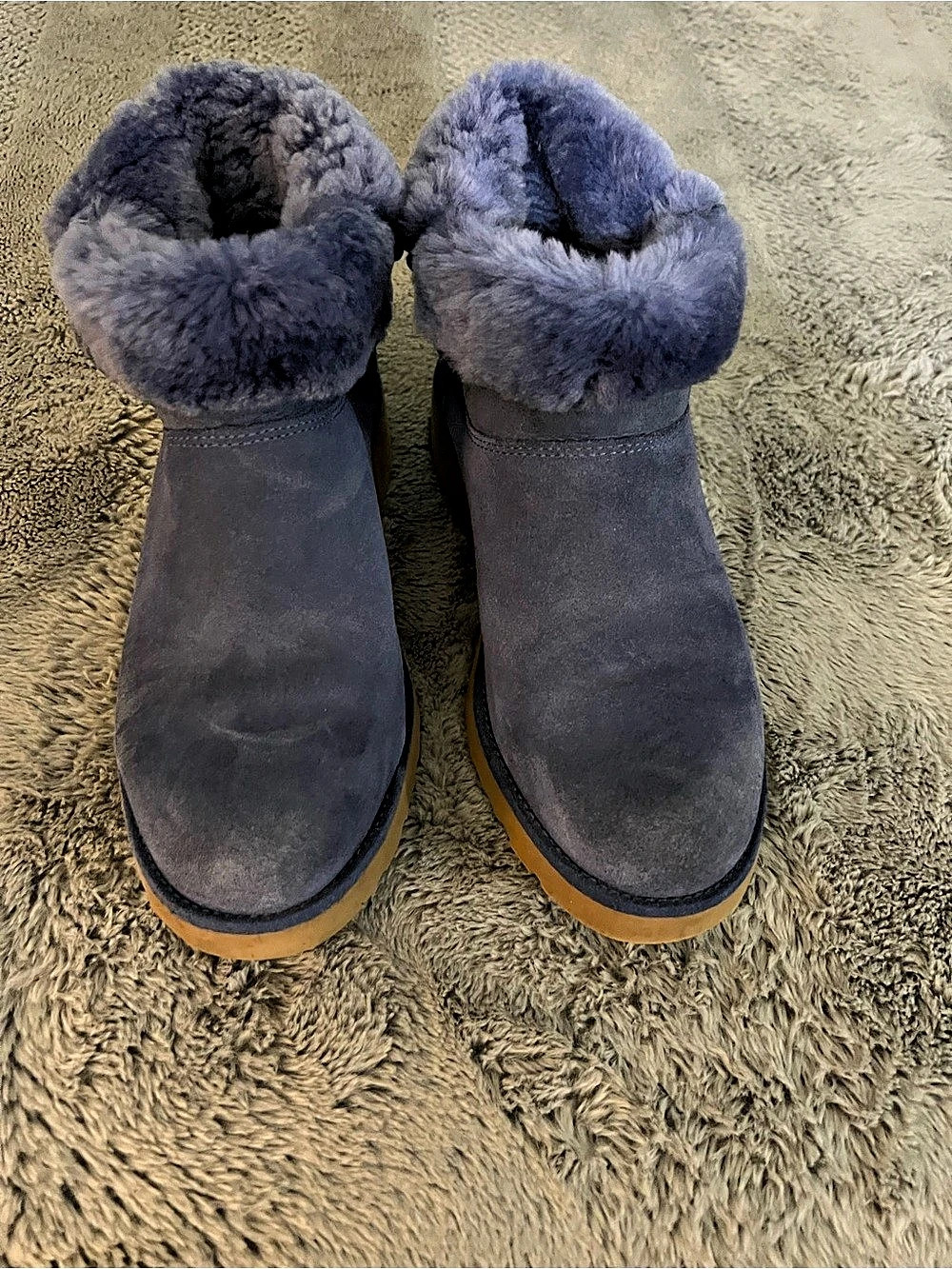 UGG Classic Femme Mini Boots Blue